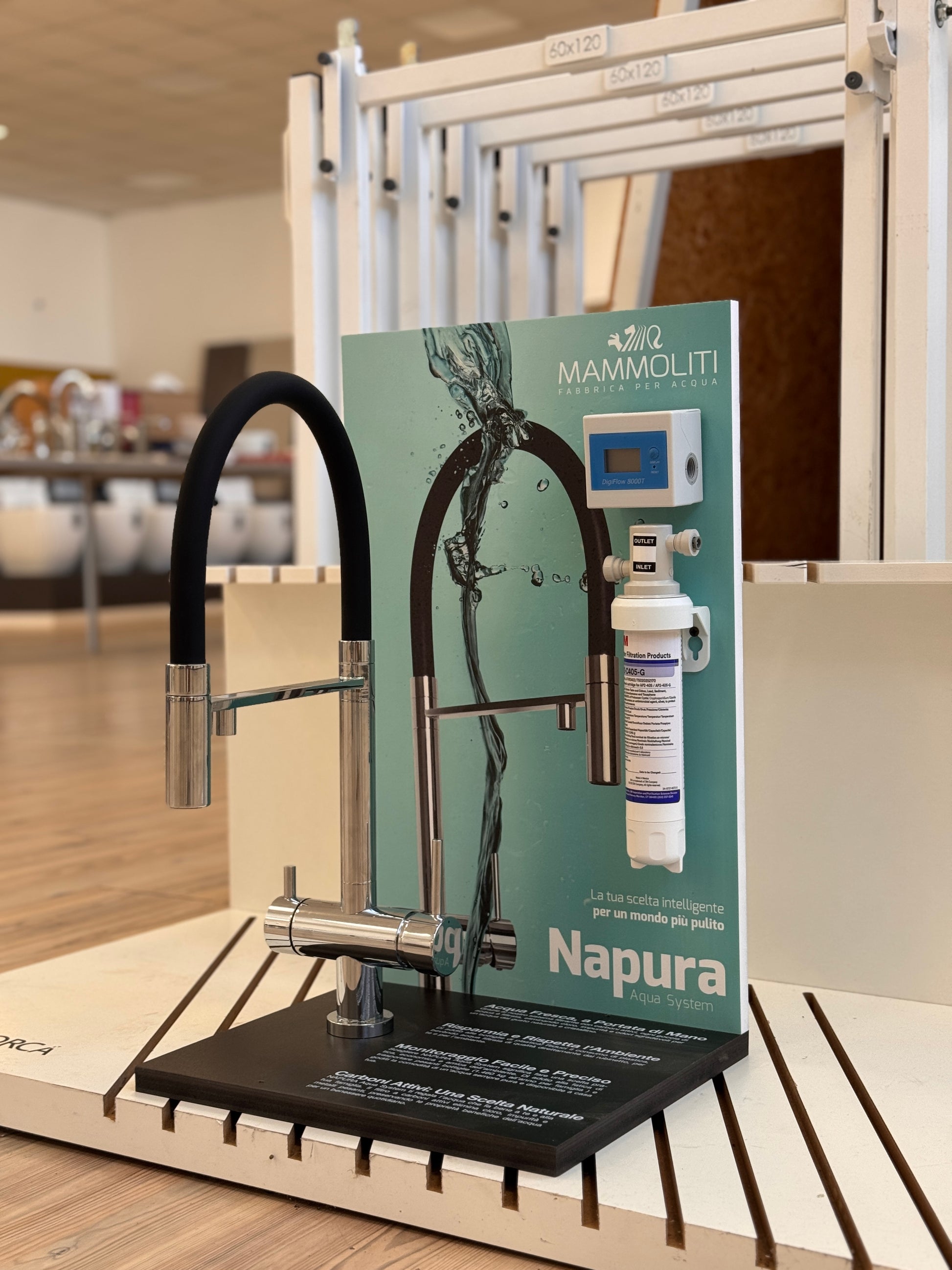 Napura Aqua System – Miscelatore con filtro integrato