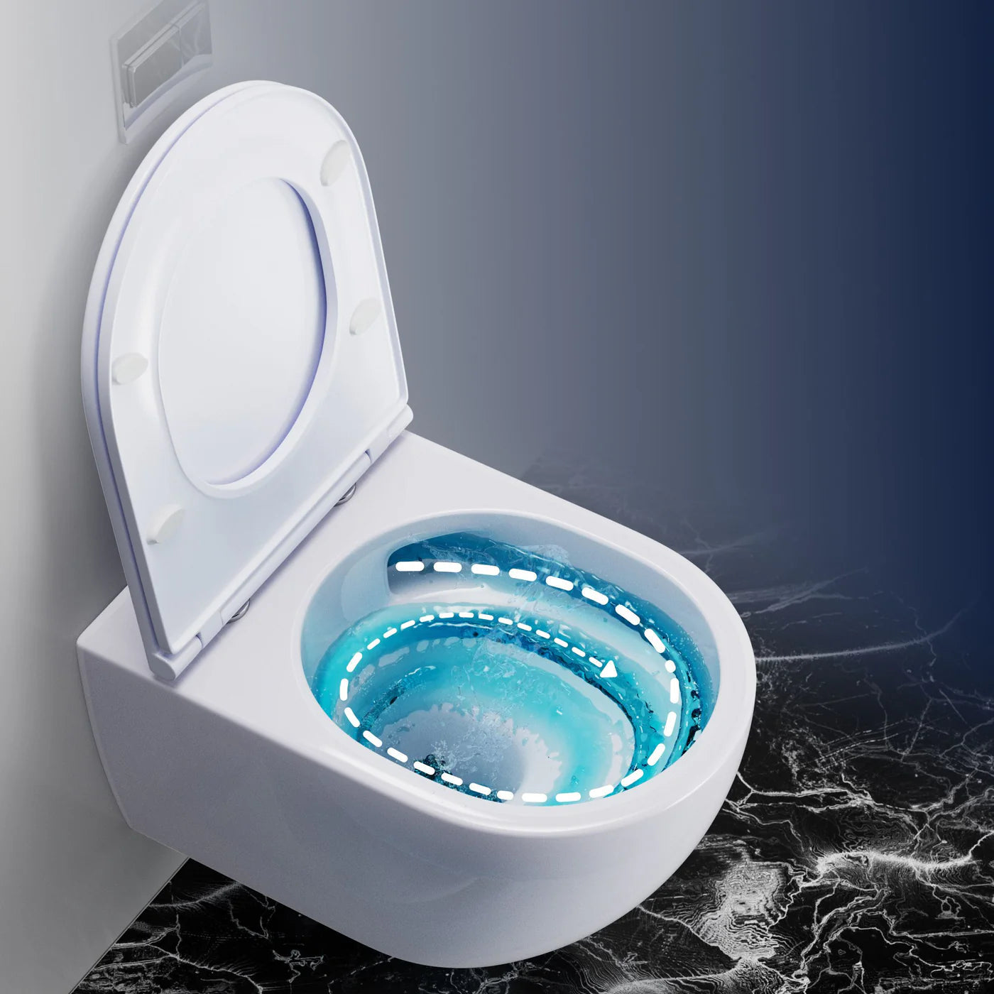 SANITARI ELEGANZA - Set WC + Bidet RAMA CERAMICHE